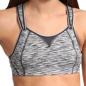 Grey Moving Comfort Bra